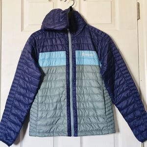 Cotopaxi Capa Women's XS Jacket Insulated Hooded Primaloft Water Wind Resist EUC